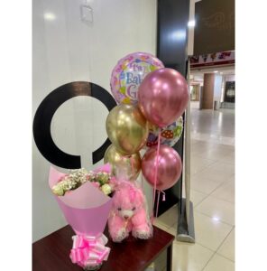 Welcome Baby Girl Gift Set