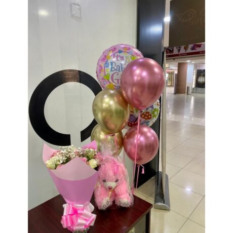 Welcome Baby Girl Gift Set